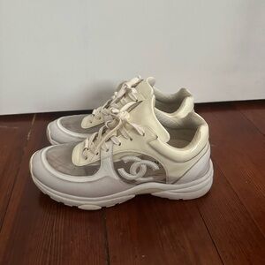 Vintage channel sneakers